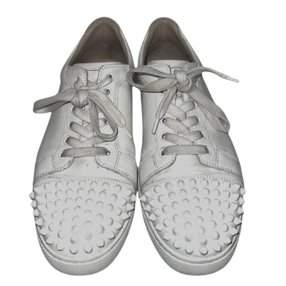 Christian Louboutin Vieira Spike (Louis Junior Spike) Leather Sneaker - Picture 4 of 6